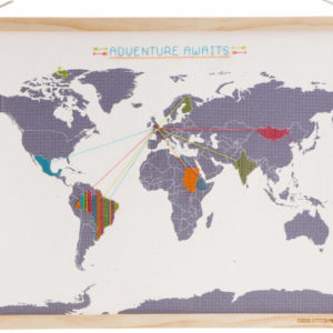 Cross Stitch Map