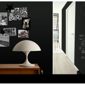 Krijtbord Magneet Behang