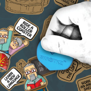 Retirement Scratch Poster